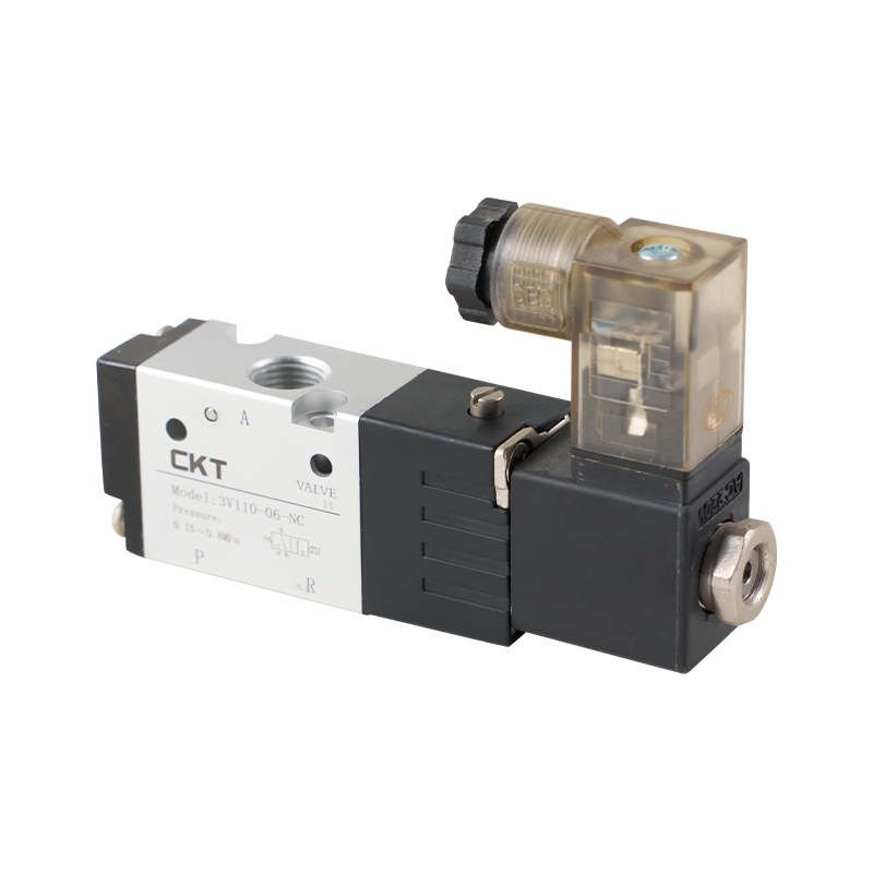 Válvula solenoide de 3 vías operada por piloto serie 3V