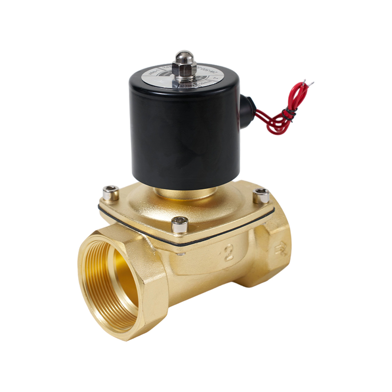 Válvula solenoide de cobre de 2 vías, 2 posiciones, serie 2W