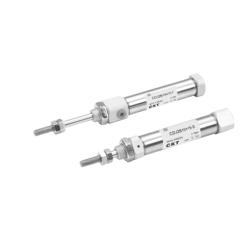 Minicilindro de acero inoxidable serie CJ2 (simple efecto)