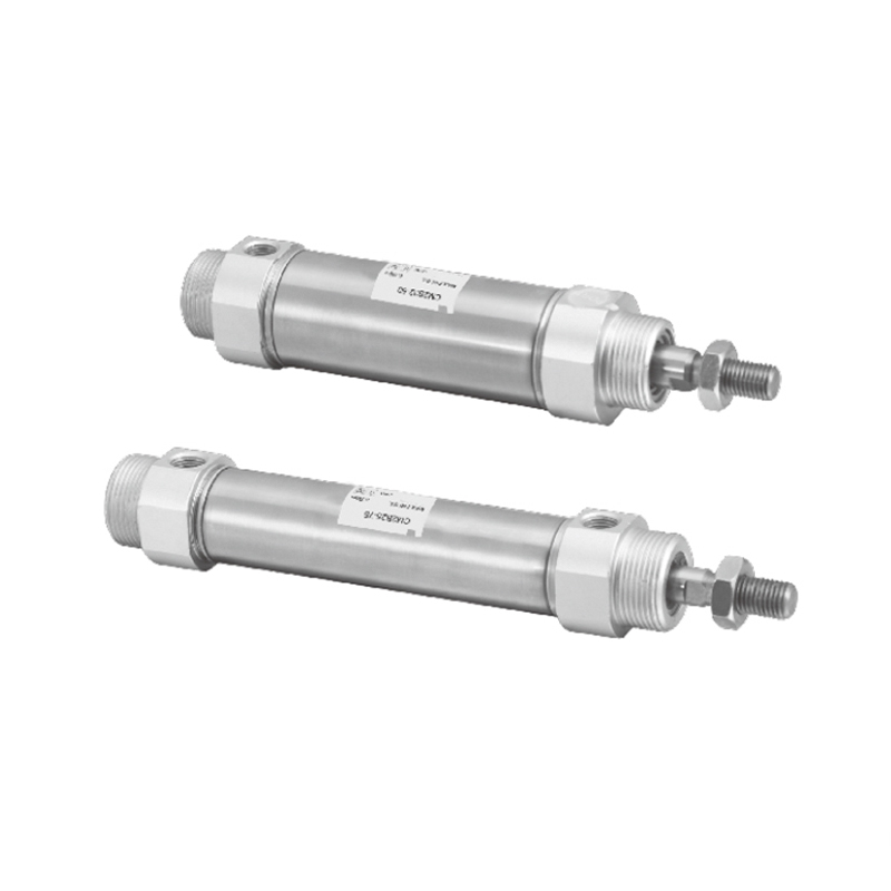 Minicilindro de acero inoxidable serie CM2 (simple efecto)