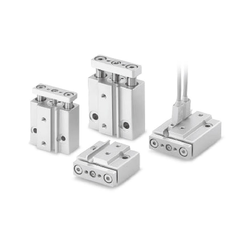 Cilindro miniatura serie MGJ con varilla guía