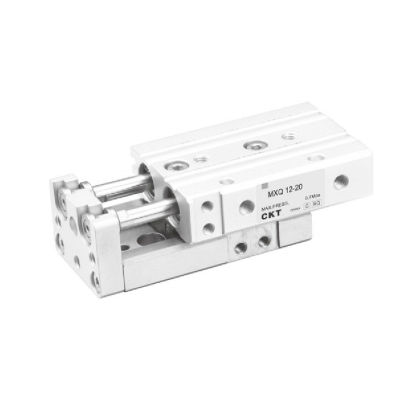 Cilindro deslizante serie MXQ (guía lineal circulante) Tipo de cilindro doble (Ø6~Ø25)