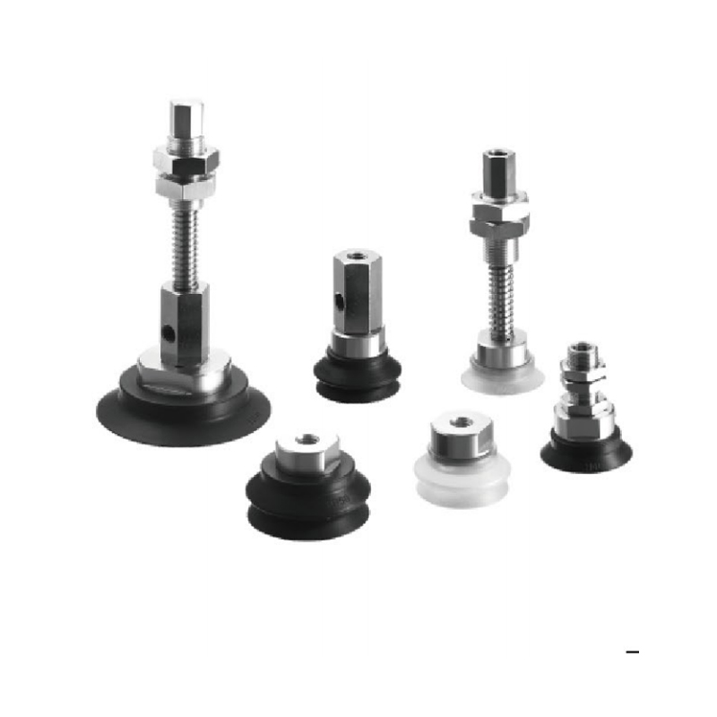 Ventosa de vacío de alta resistencia serie ZP con adaptador y soporte amortiguador (Ø32 ~ Ø340)