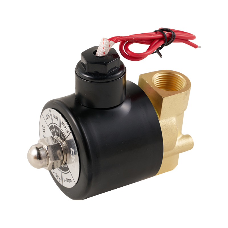 Válvula solenoide de cobre de 2 vías, 2 posiciones, serie 2W