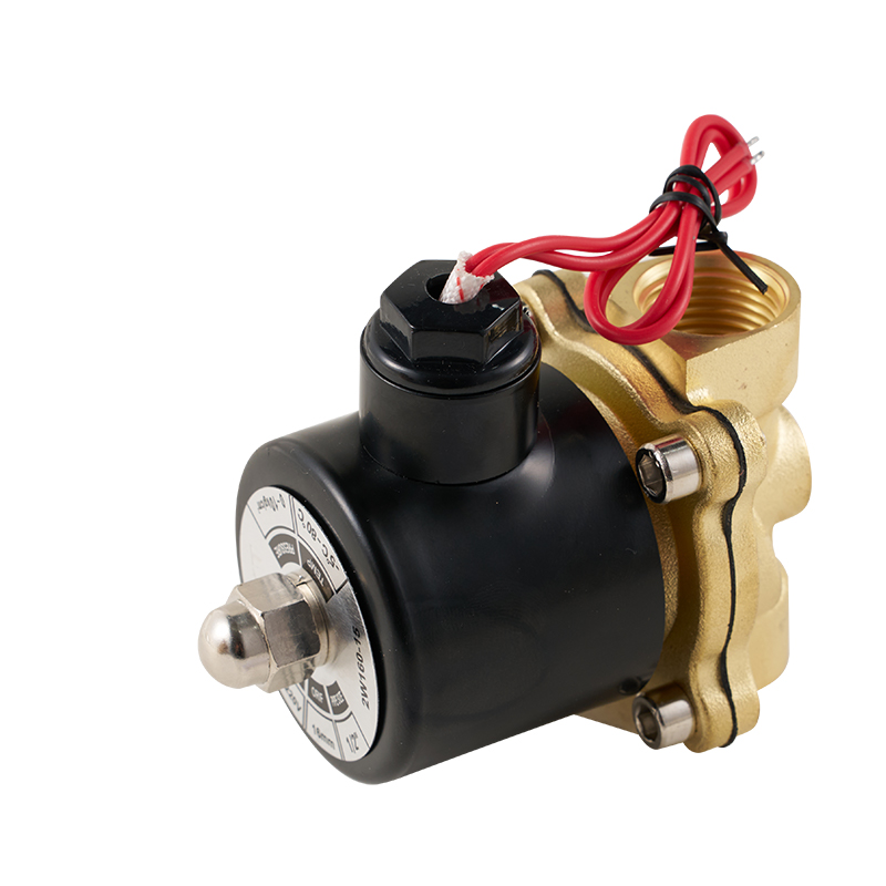 Válvula solenoide de cobre de 2 vías, 2 posiciones, serie 2W