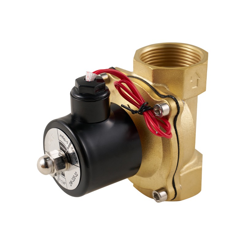 Válvula solenoide de cobre de 2 vías, 2 posiciones, serie 2W