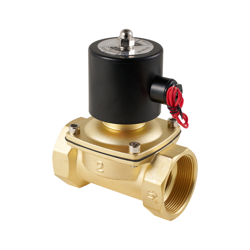 Válvula solenoide de cobre de 2 vías, 2 posiciones, serie 2W