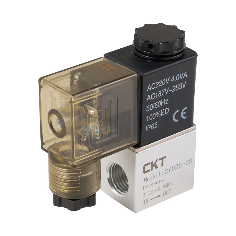 Válvula solenoide de 2 vías de acción directa serie 2V025