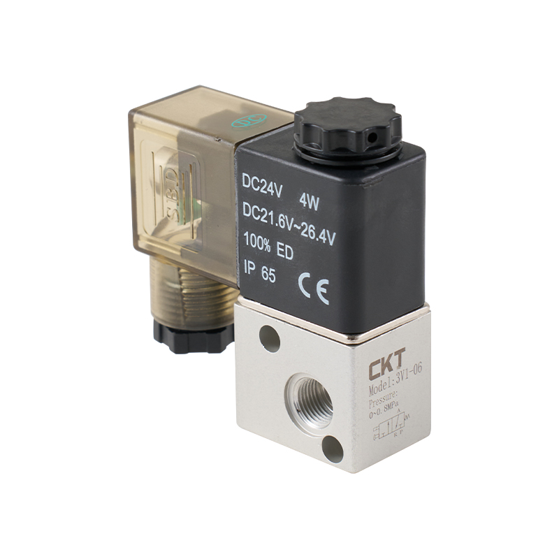 Válvula solenoide de 3 vías de acción directa serie 3V1