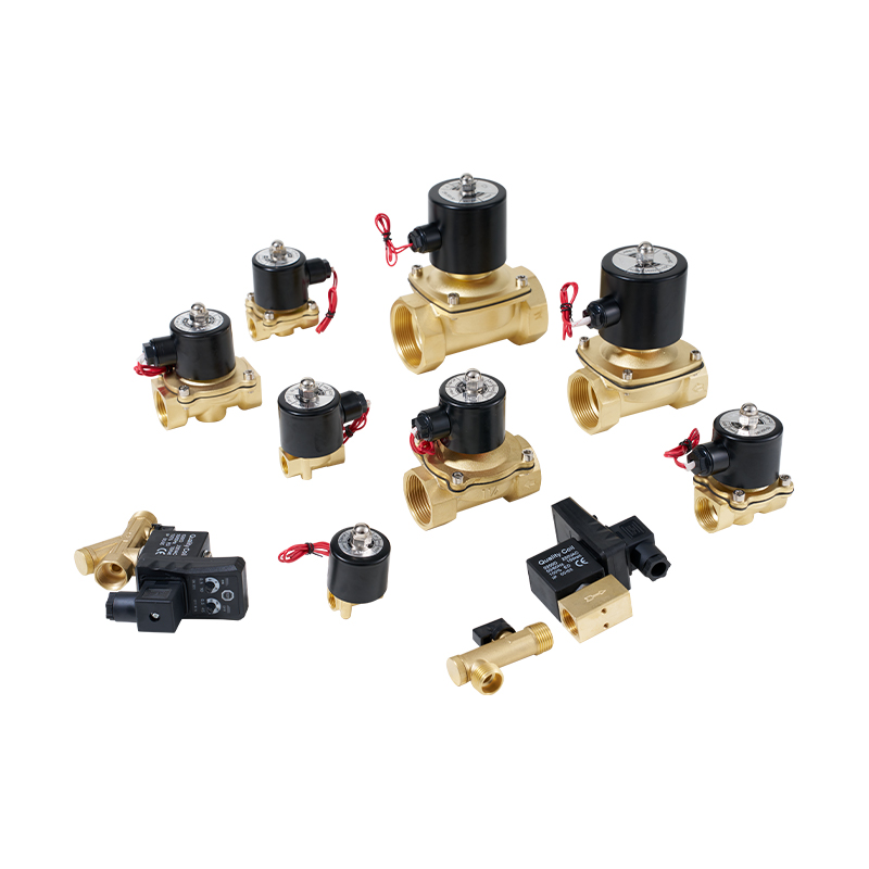 Válvula solenoide de cobre de 2 vías, 2 posiciones, serie 2W