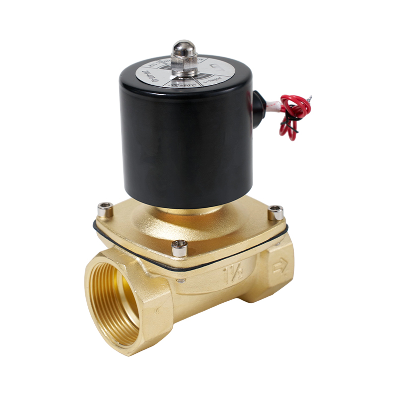 Válvula solenoide de cobre de 2 vías, 2 posiciones, serie 2W