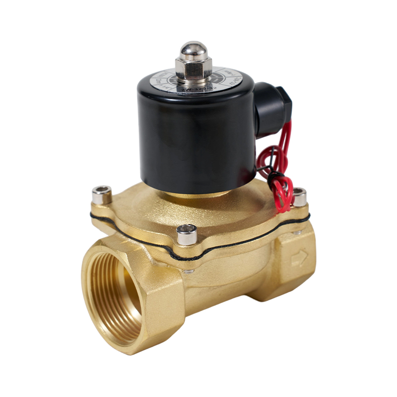 Válvula solenoide de cobre de 2 vías, 2 posiciones, serie 2W