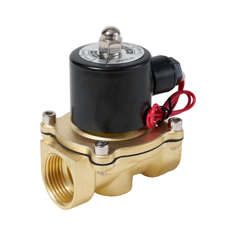 Válvula solenoide de cobre de 2 vías, 2 posiciones, serie 2W