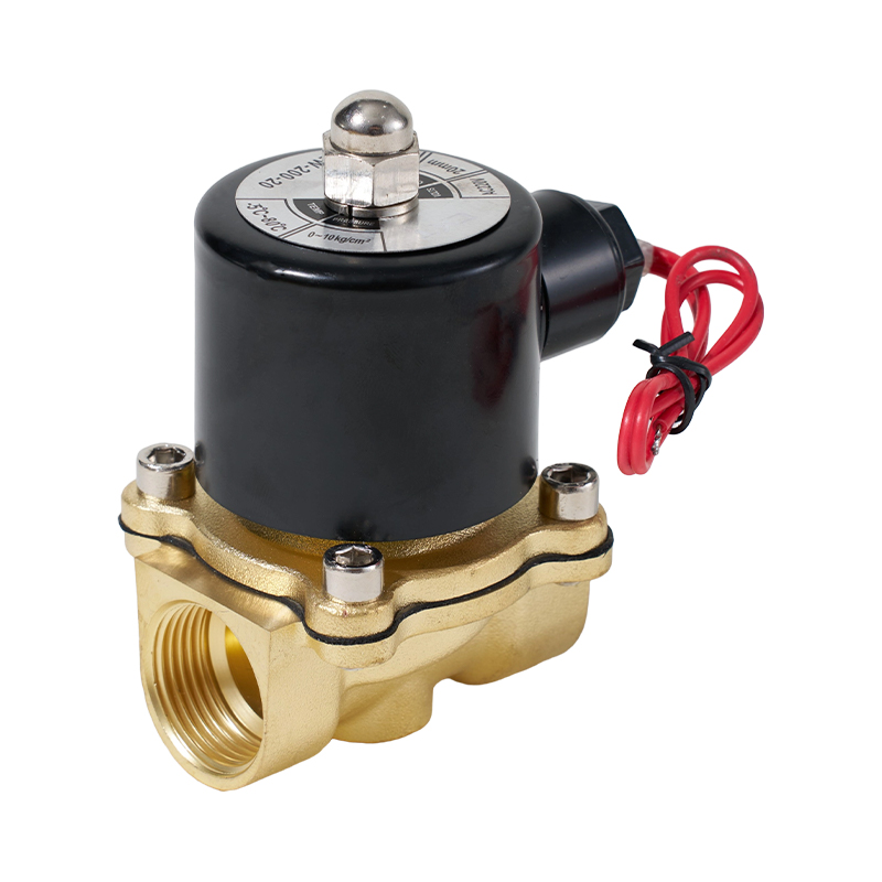 Válvula solenoide de cobre de 2 vías, 2 posiciones, serie 2W
